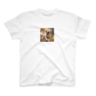 h_n_k_kの可愛い小型犬 Regular Fit T-Shirt