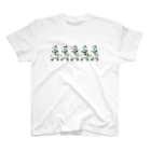 ほかほかしろくまのあったかざっかやの５人組しろくま Regular Fit T-Shirt