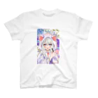 ALMのペンを持つ代理ちゃん(背景ありver.) スタンダードTシャツ