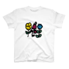 すわんちゃんの花 Regular Fit T-Shirt