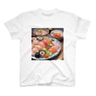 happiness_shopの美しい寿司の絵画 Regular Fit T-Shirt