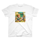 ほっこり絵音舎のぼくのすごいはつめい Regular Fit T-Shirt