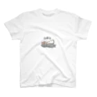 あらいぐまのおみせの日曜日のねこのTシャツ スタンダードTシャツ