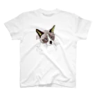 capybaraのかっこいいねこ Regular Fit T-Shirt