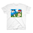 ささき牧場店の牧場ライフ スタンダードTシャツ