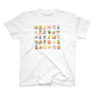 BIG屋SUNの☀️🍦🍤🍔（ドットタイプ） スタンダードTシャツ