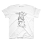 Quarter House の冒険猫(にゃ) Regular Fit T-Shirt