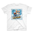 keikei5の柴犬の可愛らしいレスキュー犬 Regular Fit T-Shirt