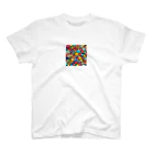 BrilliantTiaraのカラフルボタン Regular Fit T-Shirt