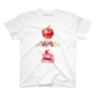 ConversationStarterのりんごと本　知恵の実 Regular Fit T-Shirt