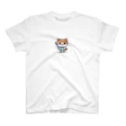 猫君の歯医者さんの歯ブラシ猫 スタンダードTシャツ