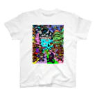 Ａ’ｚｗｏｒｋＳの宇宙人類皆兄弟 VERTICAL スタンダードTシャツ