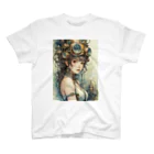 PiNK+18COMiCSのsteampunkgirl&airship Regular Fit T-Shirt