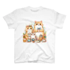 Protect the Worldのにゃん太郎家族 スタンダードTシャツ