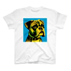 三浦凱のカラフル犬 Regular Fit T-Shirt