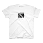 chocomegane0228のモノクロ猫 Regular Fit T-Shirt