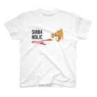 しばじるしデザインのSHIBA HOLIC（赤✕赤） スタンダードTシャツ