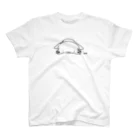 いぬのねどこのつぶれまるぷー の おしり側 Regular Fit T-Shirt