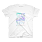 Tokyo feminist galのGood bye, patriarchy - marble purple スタンダードTシャツ