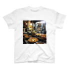 AQUAMETAVERSEのカレー屋店内の厨房風景　kouchan 1616 Regular Fit T-Shirt
