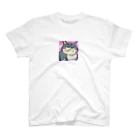 burebiの怒る猫 スタンダードTシャツ