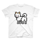 モチクマのドット絵白しばけつ Regular Fit T-Shirt