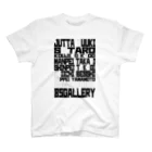 85Gallery Official Goods ShopのYORUORE STAFF -ANAGRAM- KURO スタンダードTシャツ