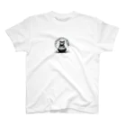 Wabi NekoyamaのHappy meditating cat Regular Fit T-Shirt