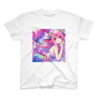 「ワンダーワールド」の神秘的な美しさに見とれてしまいますね。🧜‍♀️💖 スタンダードTシャツ