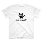 Super_BluemoonのLife is Great !　素晴らしき人生2 スタンダードTシャツ