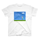 KIYOSUMI SLEEPS 【SHIKA.SOJI】のSoybean Boy NICOLE  【 SHIKA SOJI 】 スタンダードTシャツ