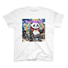 Lucky🍀の宝くじデビューパンダ🐼 スタンダードTシャツ