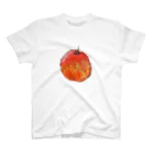 青山屋の９歳児がクレヨンで描いたりんご スタンダードTシャツ