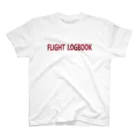 アメリカンベース のエアライングッズ　飛行日誌　FLIGHTLOGBOOK Regular Fit T-Shirt