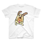 パペットピットの風なびく犬 Regular Fit T-Shirt