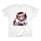 yos-1292583のねこニコばん スタンダードTシャツ