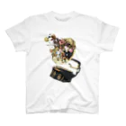 petchcotchのMusic collage Regular Fit T-Shirt