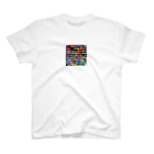 EijiPonの国旗×国旗 Regular Fit T-Shirt