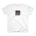 EijiPonの国旗×国旗 スタンダードTシャツ