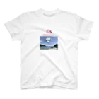 oki_sceneryのおーえす赤2行安波 スタンダードTシャツ