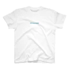 oki_sceneryのおーえす青文字両面海中道路 Regular Fit T-Shirt