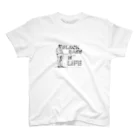 FISH UPのブラックバスイズライフ Regular Fit T-Shirt