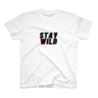 TILUのStay wild  スタンダードTシャツ