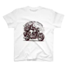 miyasaku102のバイク旅のウサギ Regular Fit T-Shirt