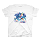 La-peaceの夢の中の鳥 Regular Fit T-Shirt