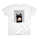 まつり猫ショップのLet's have a break ショートケーキ Regular Fit T-Shirt