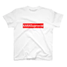 鴉番組公式SHOPのKARASupremeロゴアイテム スタンダードTシャツ