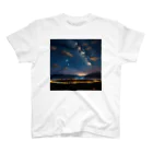 モカステの星空 Regular Fit T-Shirt