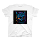 UNIQUE〜AIアートショップ〜のワイルドキャット スタンダードTシャツ