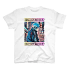 米八そばグッズショップのCYBER PUNK 80'S KOMEHATISOBA TYPE1 スタンダードTシャツ